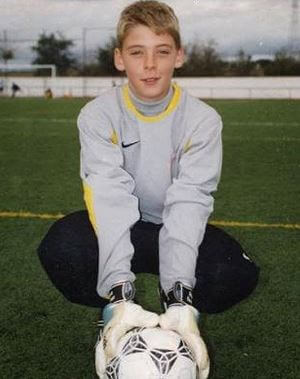 David de Gea when he was young.